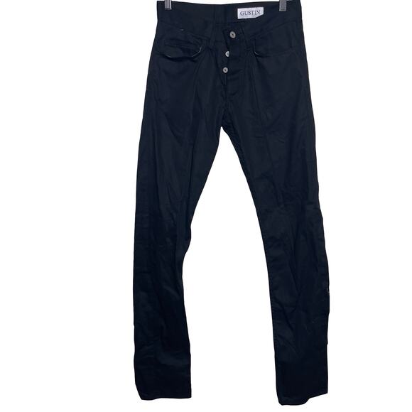 Gustin #435 CLASSIC TWILL 5 POCKET - BLACK - Picture 2 of 10